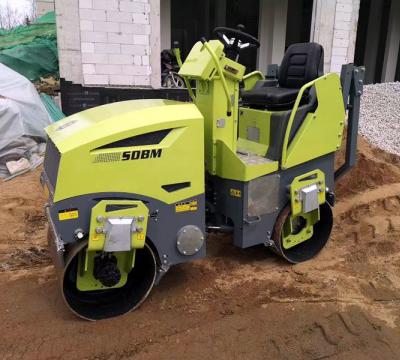奔馬小型壓路機土方壓實、溝槽回填施工案例